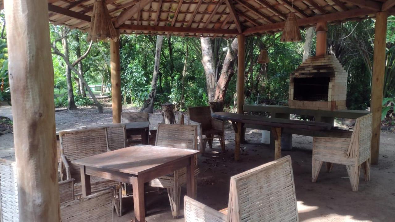 Casa Manga Homestay Mata de Sao Joao Esterno foto