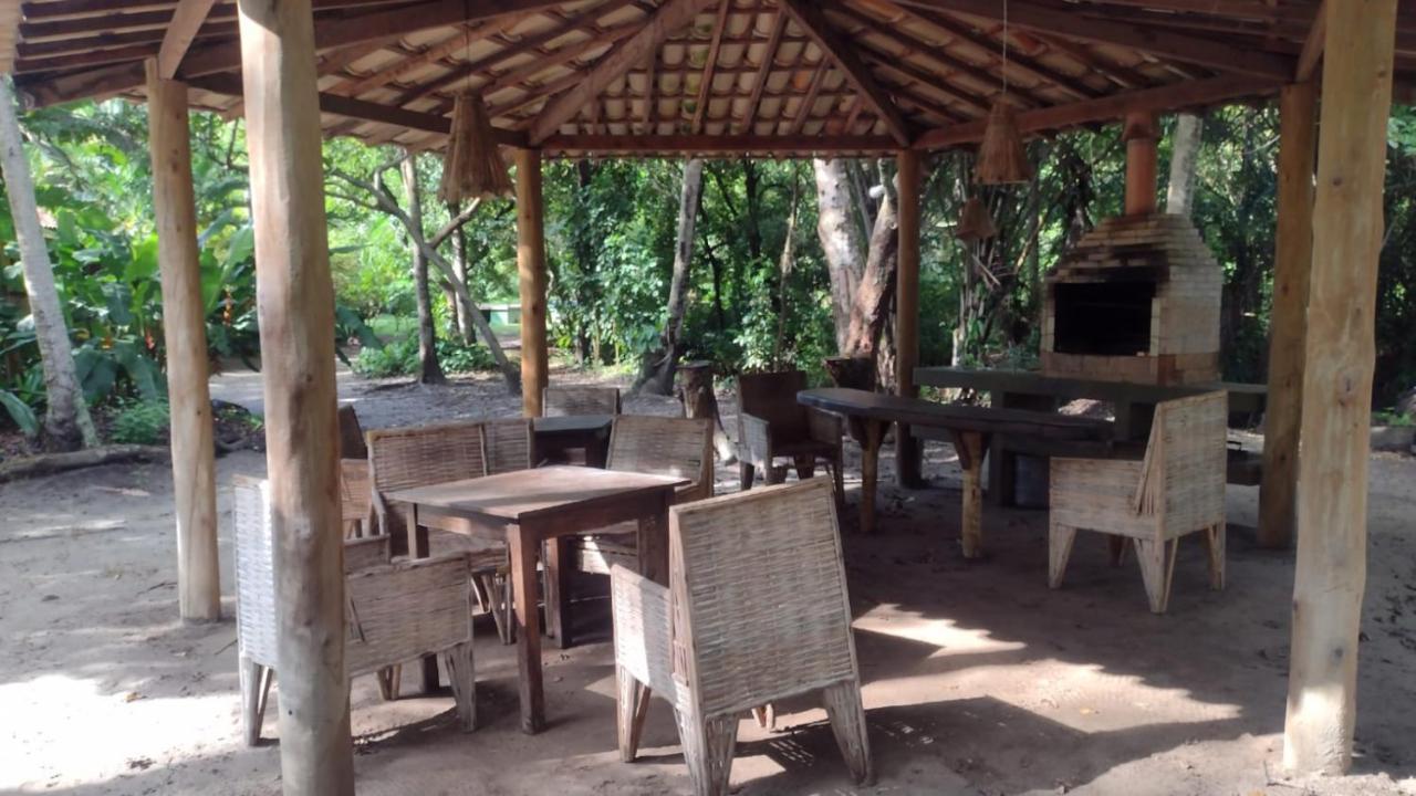 Casa Manga Homestay Mata de Sao Joao Esterno foto